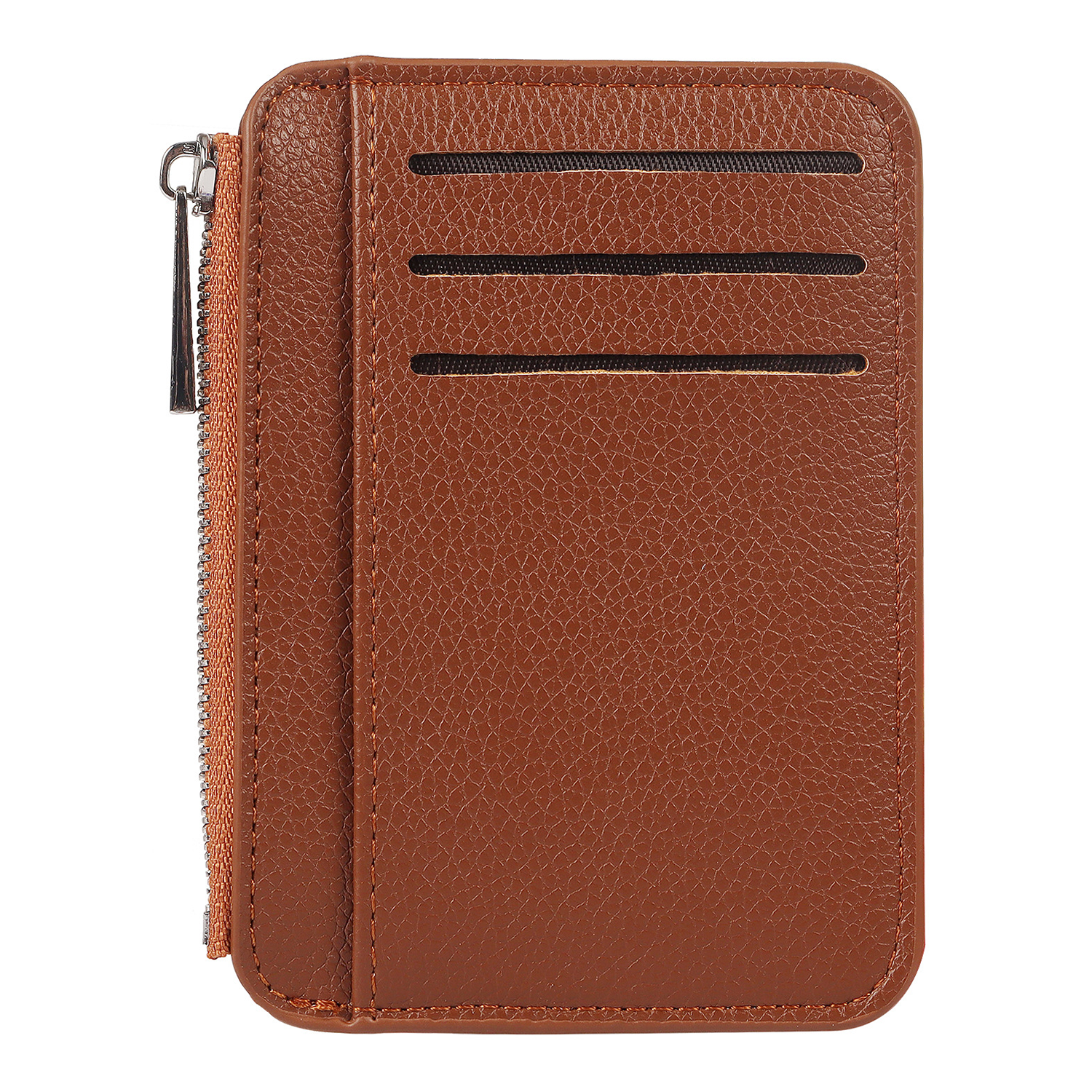 Lychee Pattern Zipper Card Wallet 19