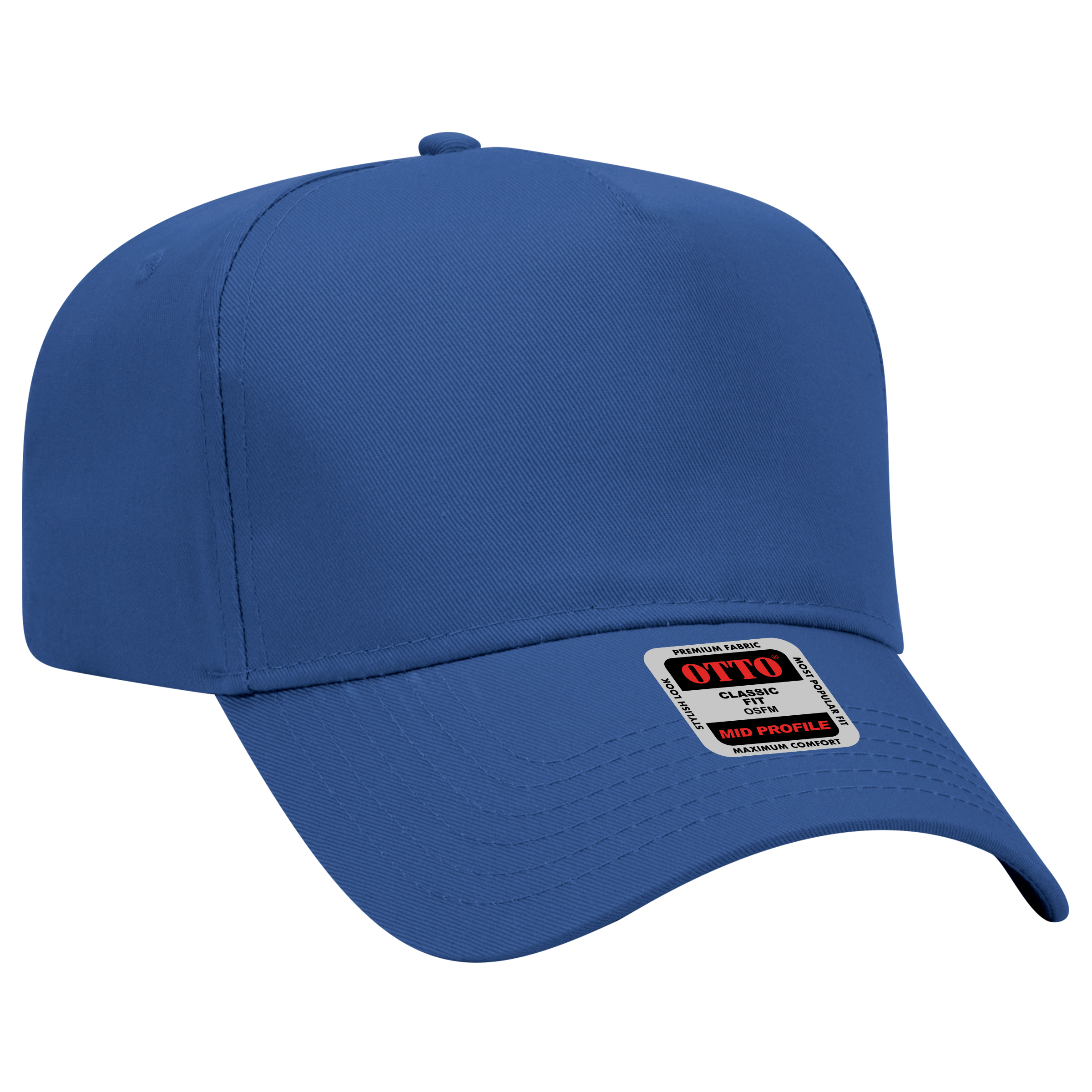OTTO CAP® 5 Panel Mid Profile Baseball Cap 119