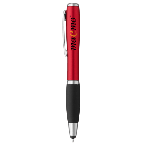 Curvaceous Stylus Ballpoint With Light 18