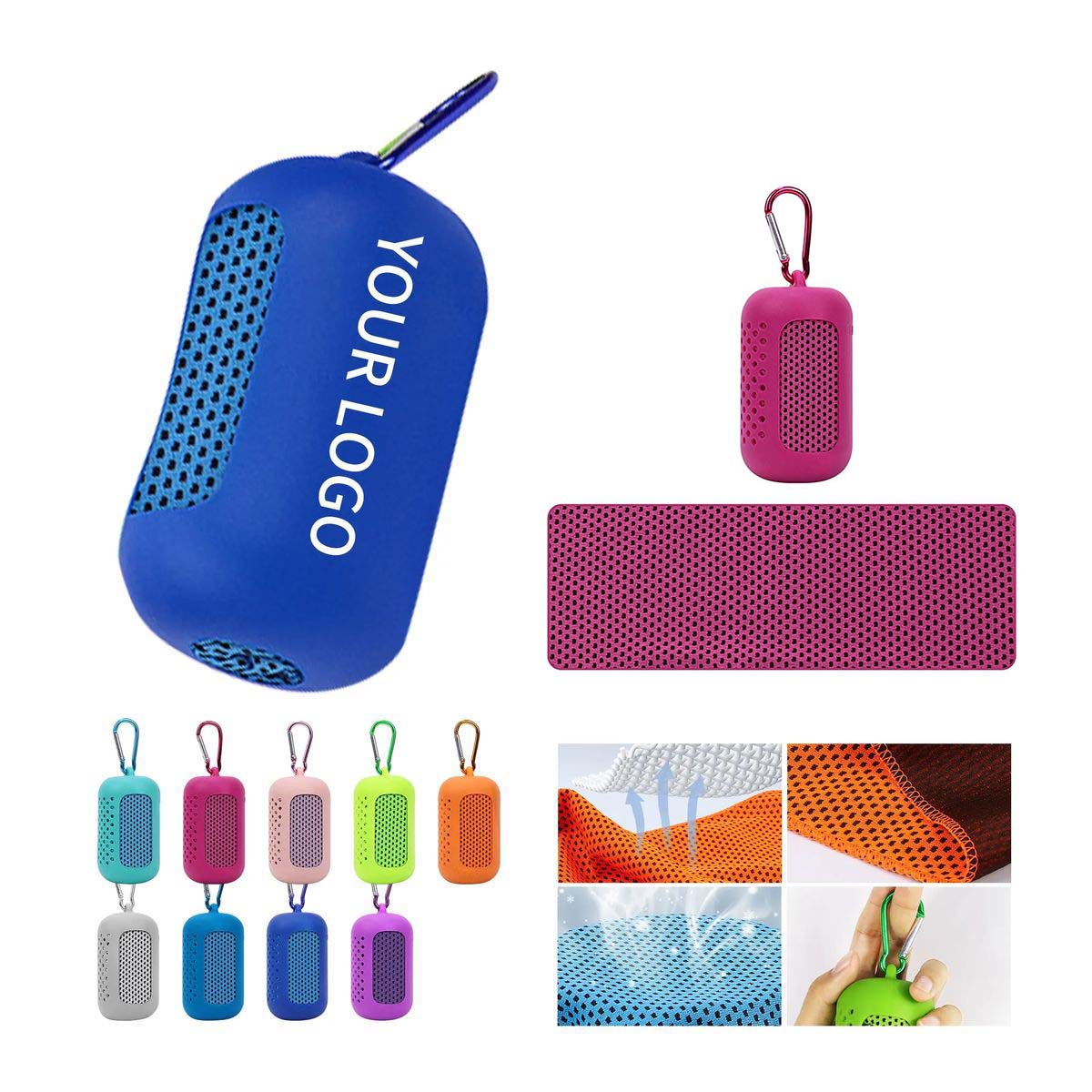 Compact Polyester Towel for Gym and Outdoor Use 4