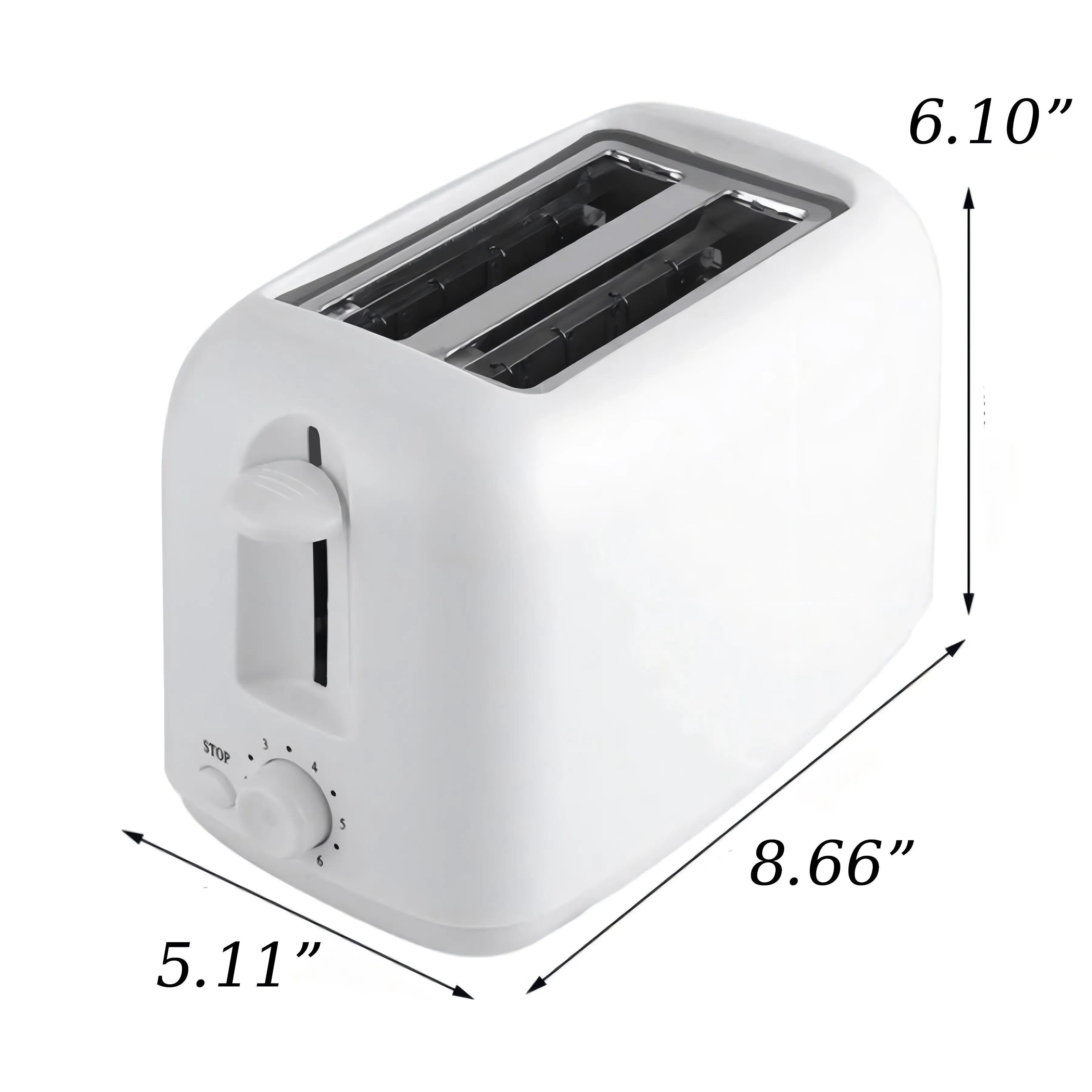 Hot Selling White Home Mini Round Bread Maker 4