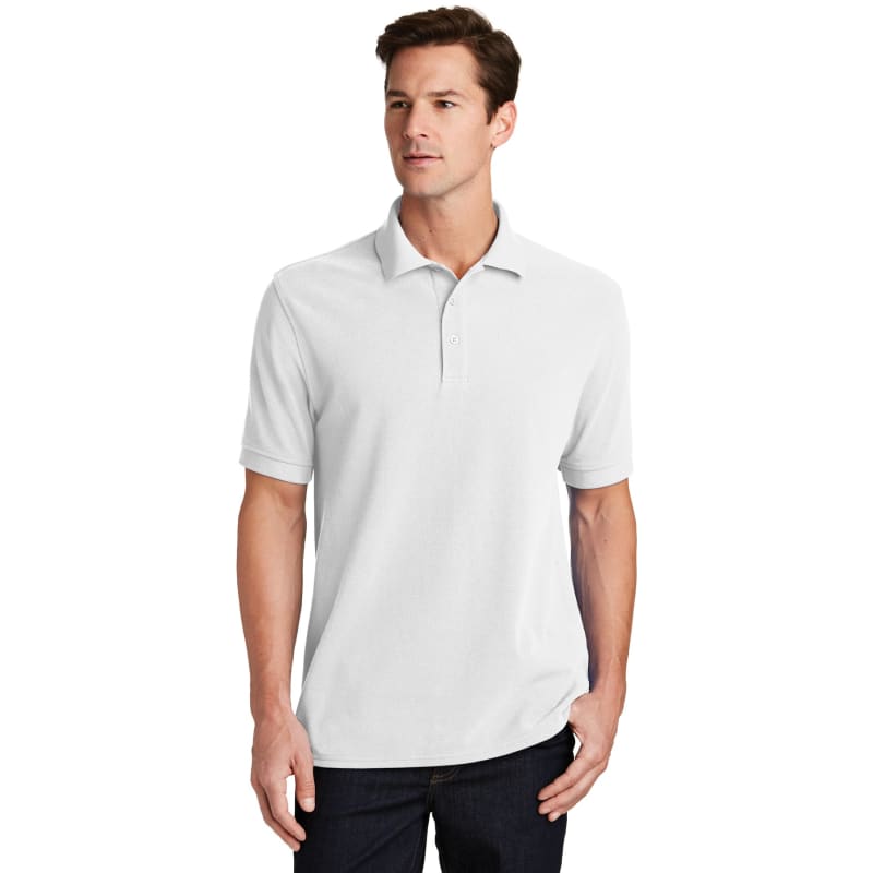 Port & Company Combed Ring Spun Pique Polo. 10