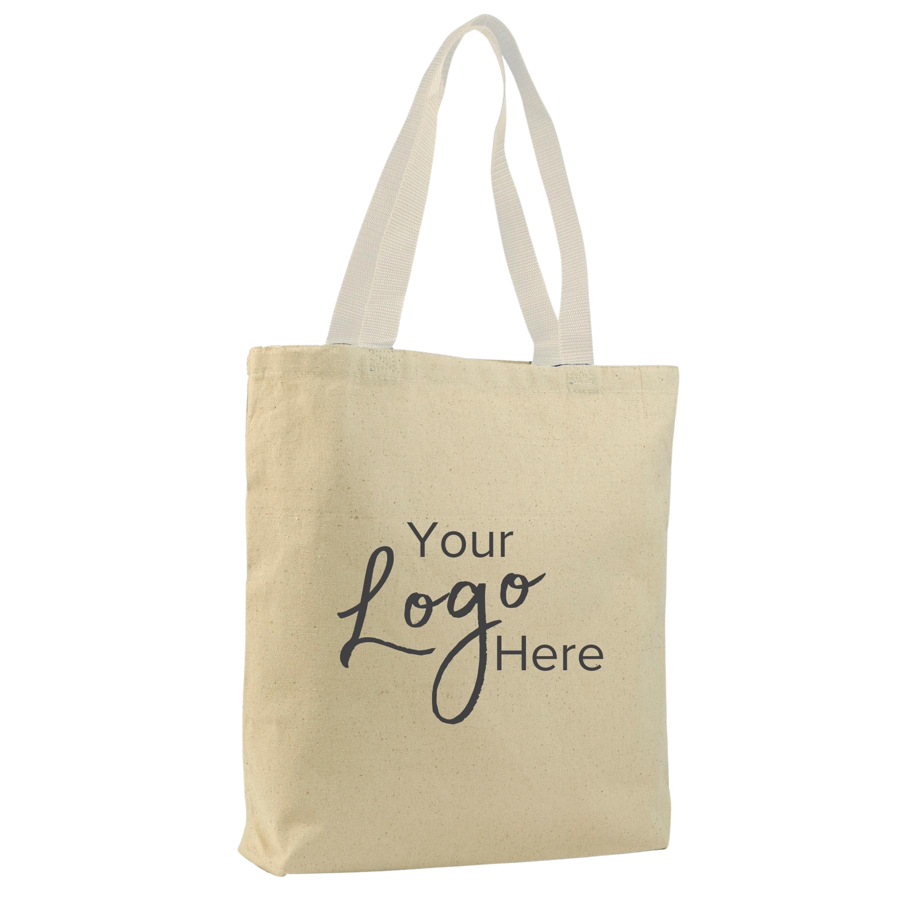 Promotional Tote 15" W x 15" H Natural Bag with 3" Bottom Gusset 6