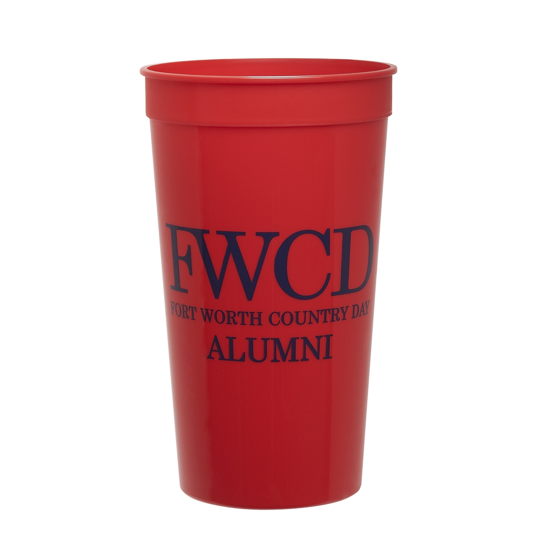 32 oz. Smooth Colored Stadium Cup 2