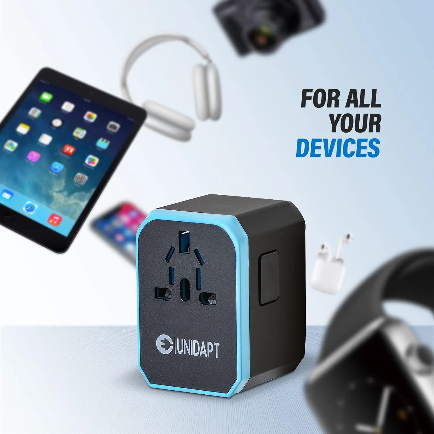 6 in 1 Multi-Device Universal Travel Charger 6