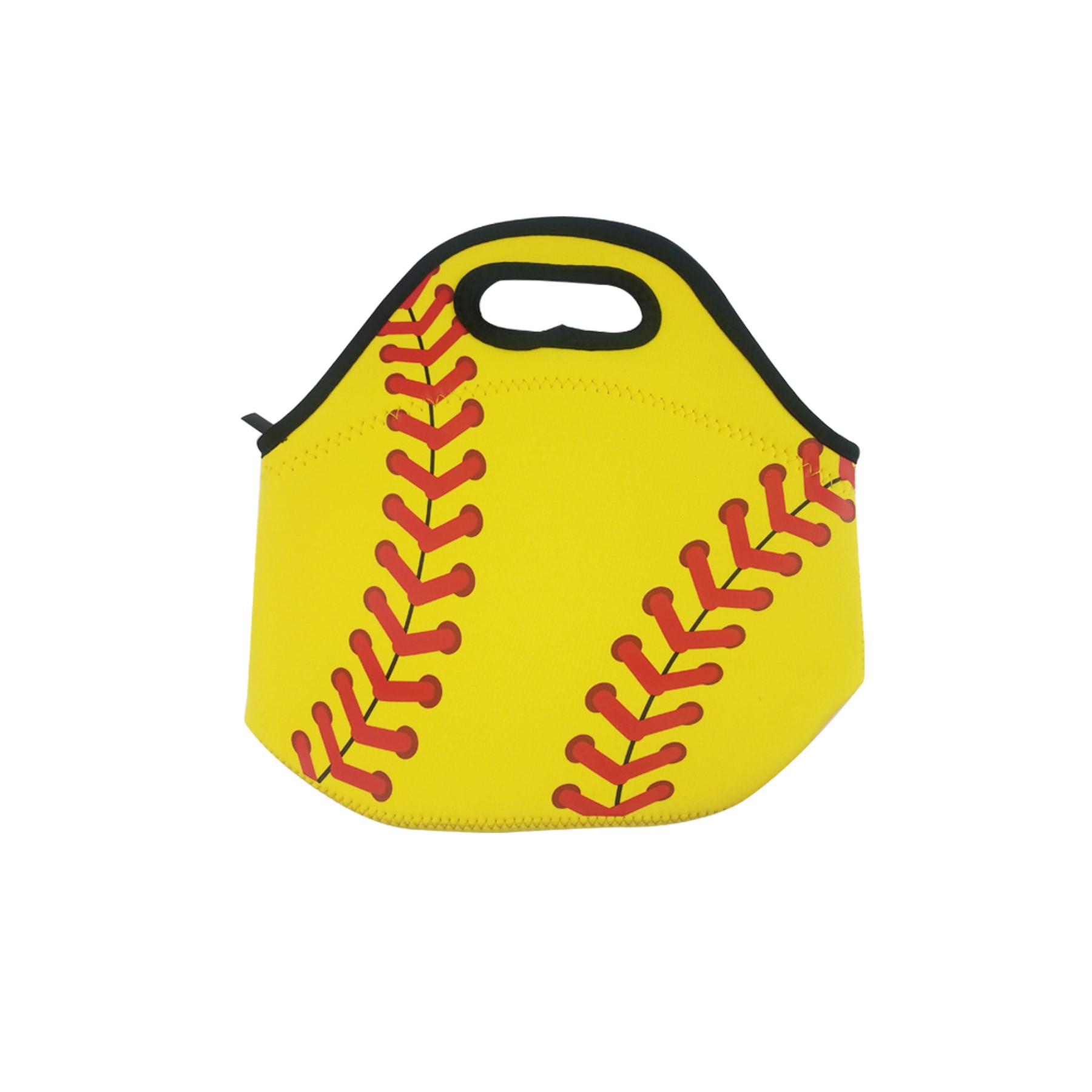 Neoprene Baseball Shaped Lunch Bag (direct import) 3