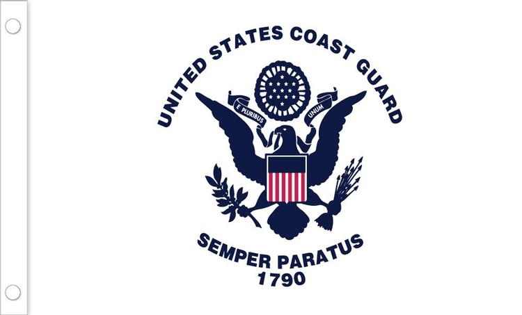 U.S. Coast Guard Flag - 3' x 5' - Nylon 1