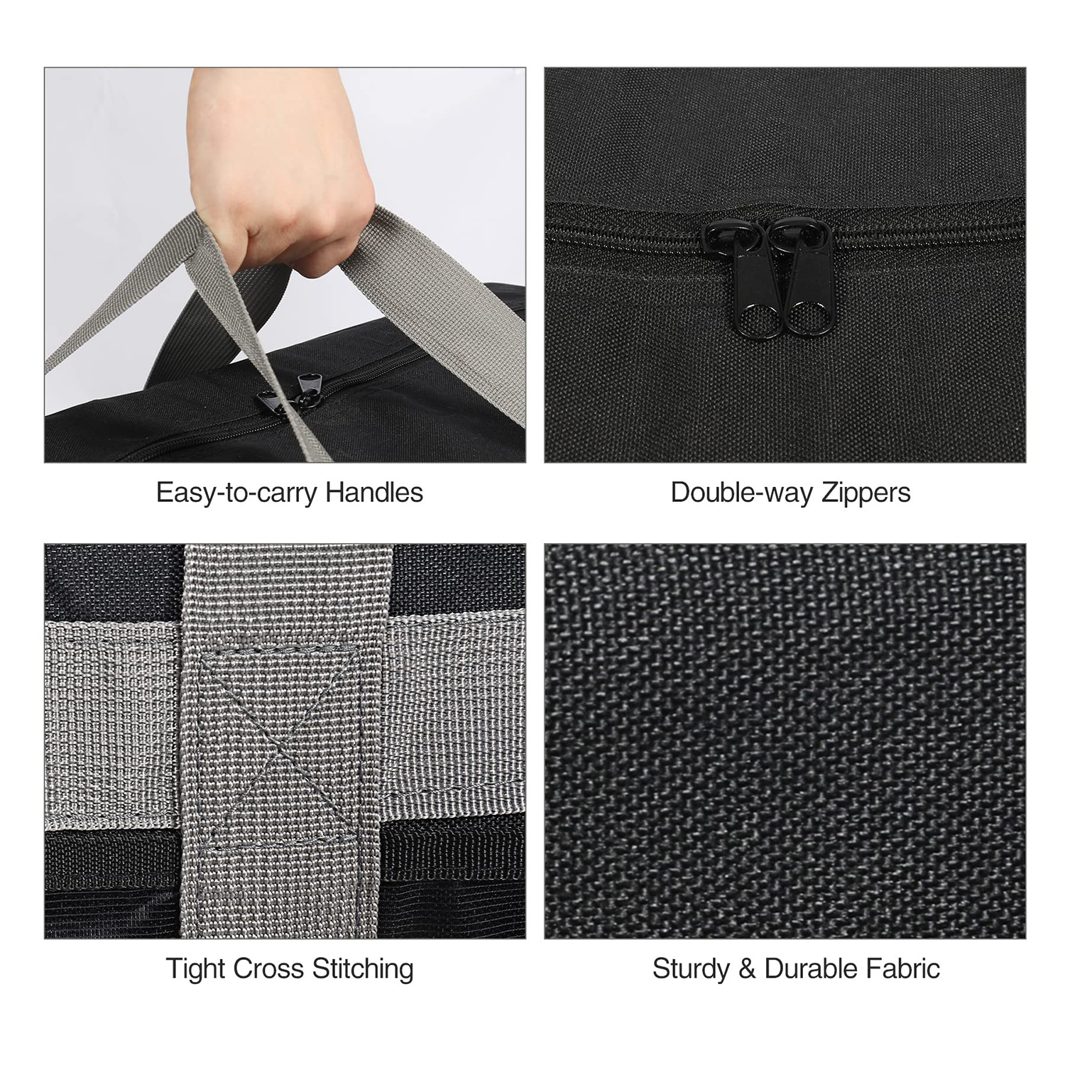 96L Foldable Duffle Bag Lightweight Waterproof 2