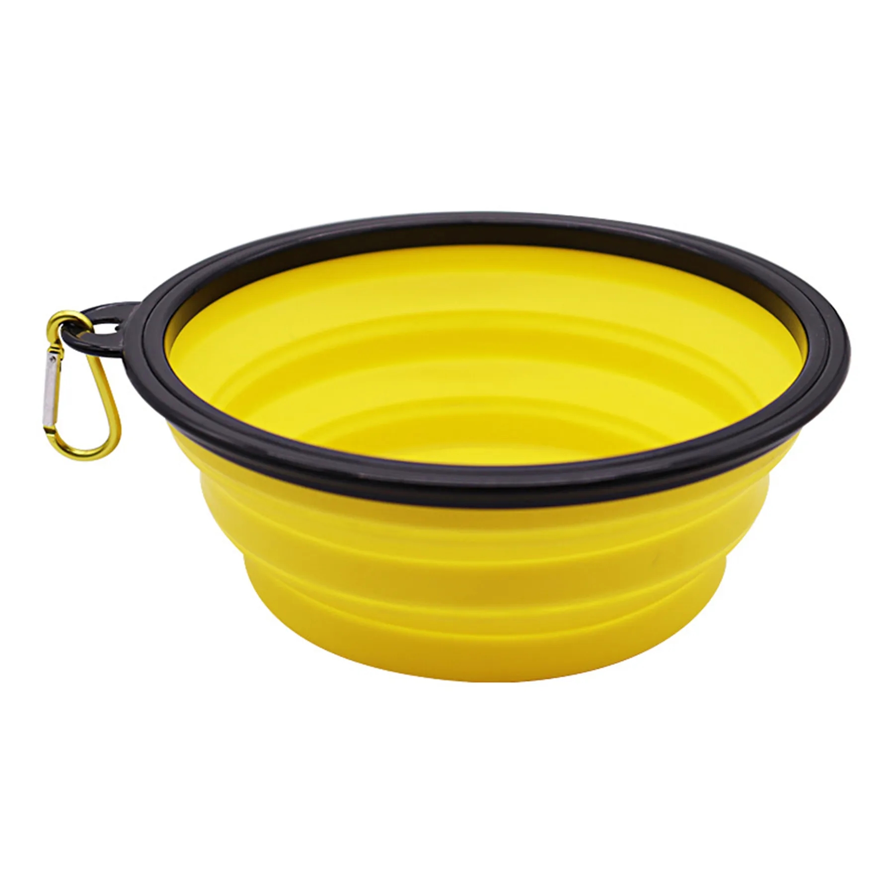 Collapsible Pet Dog Bowls with Carabiner 7