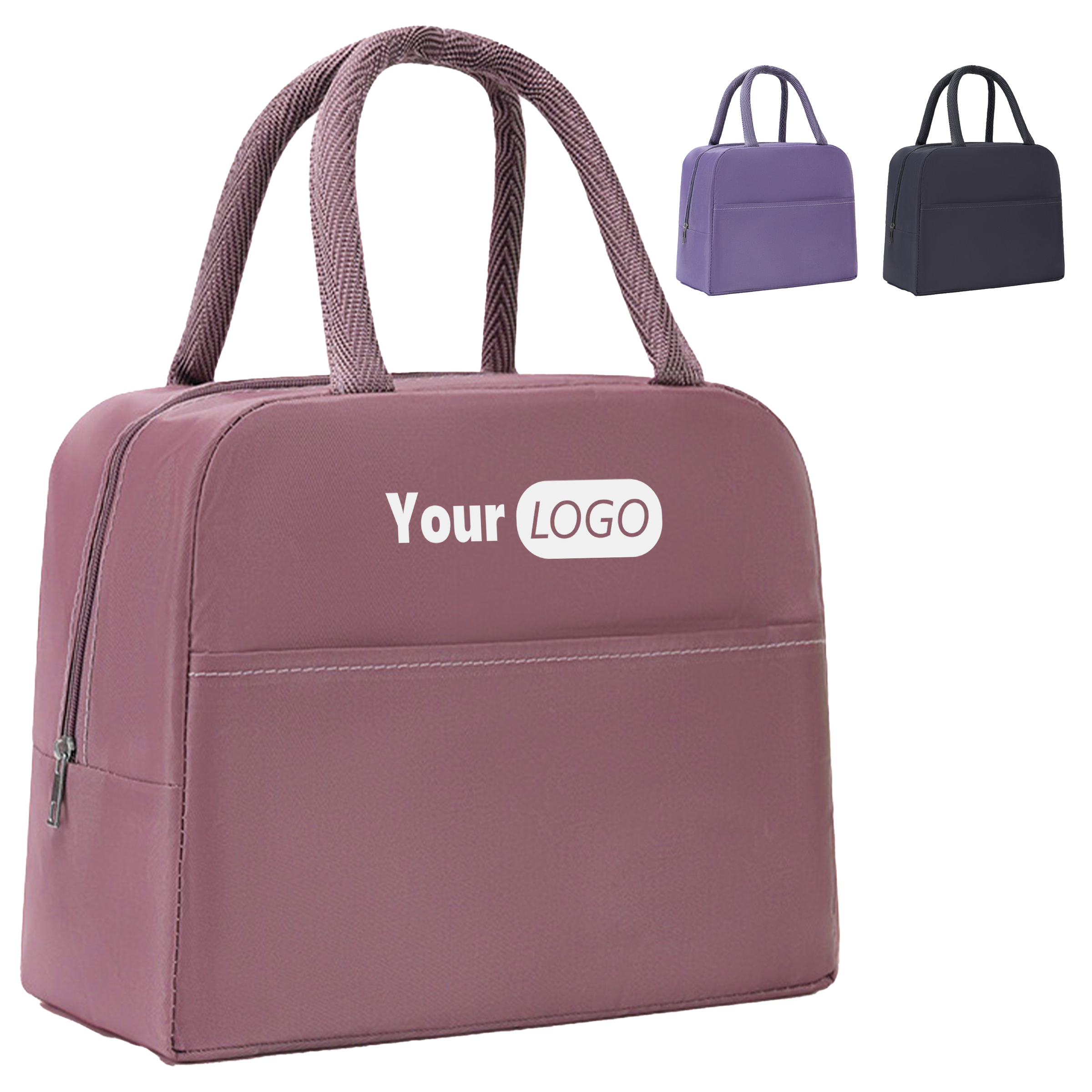 Oxford Custom Solid Color Lunch Bag 2