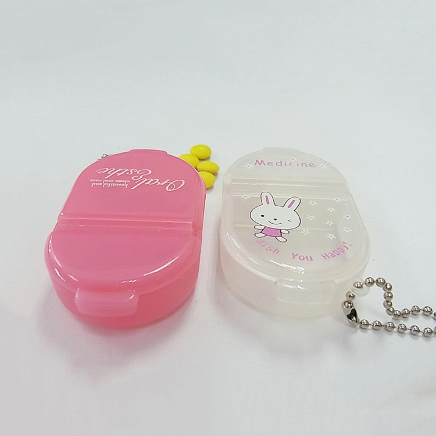 Portable Key Chain Pill Box 5