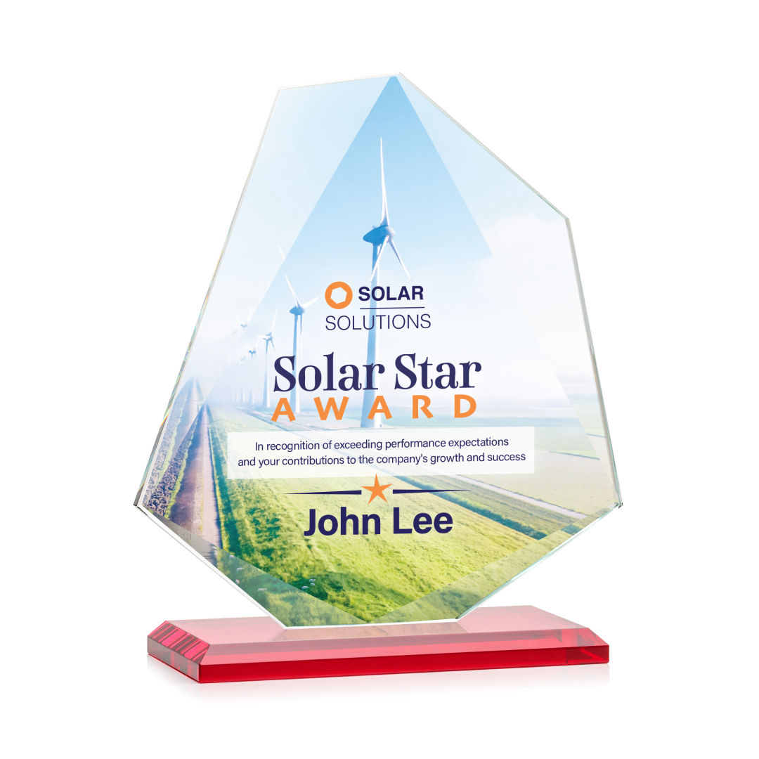 Picton VividPrint™ Award - Red 5