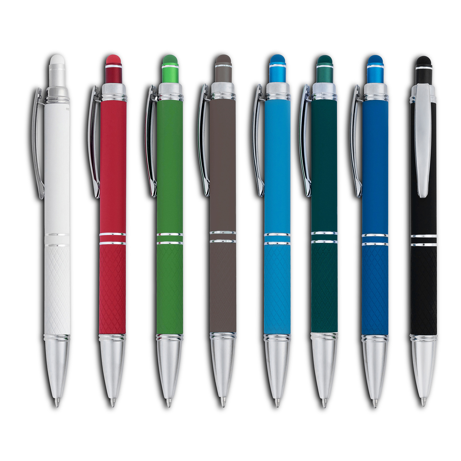 Hope Stylus Satin Soft Touch Click Metal Pen 11