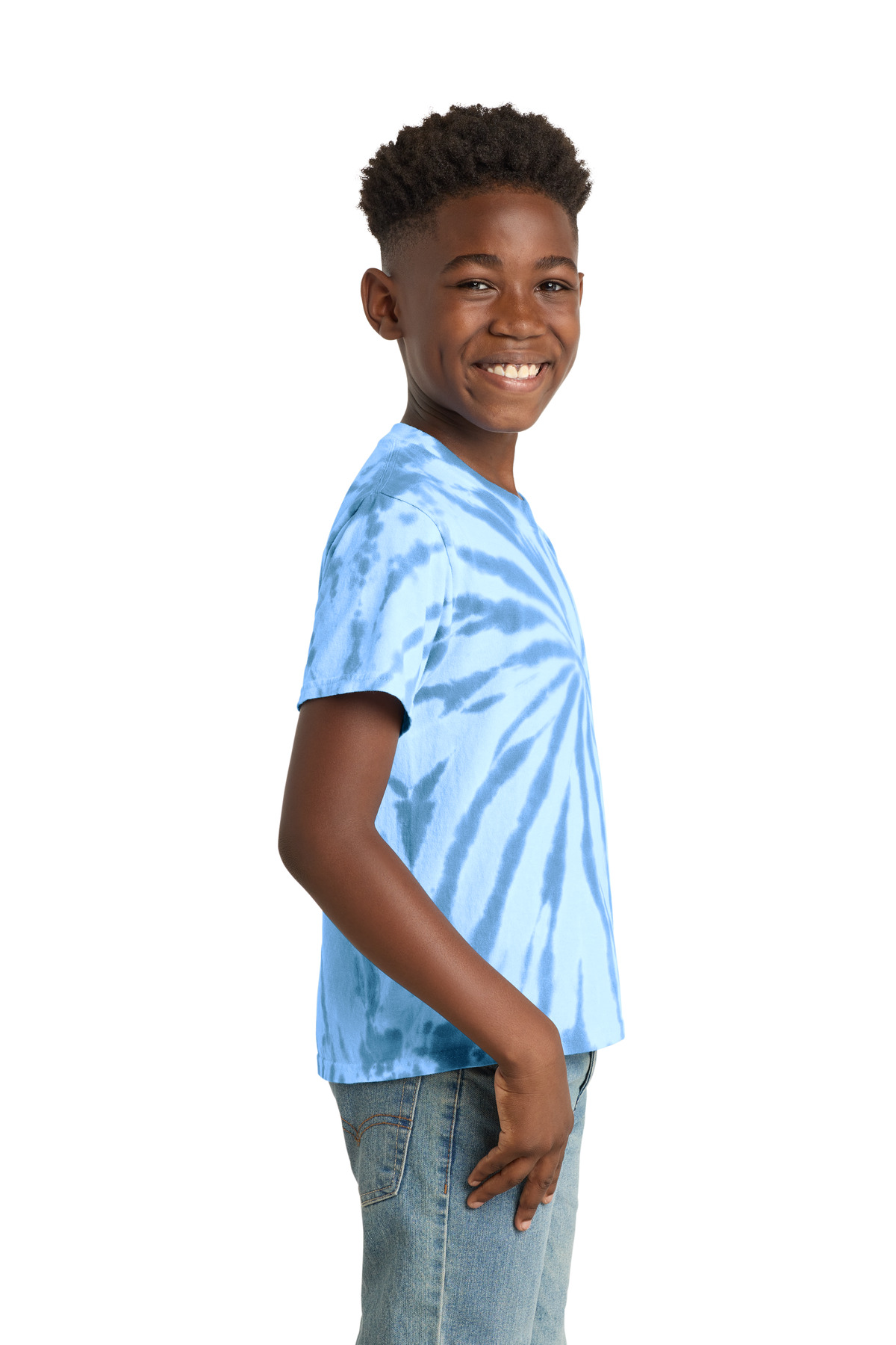 Port & Co Youth Tie-Dye Tee. PC147Y 85