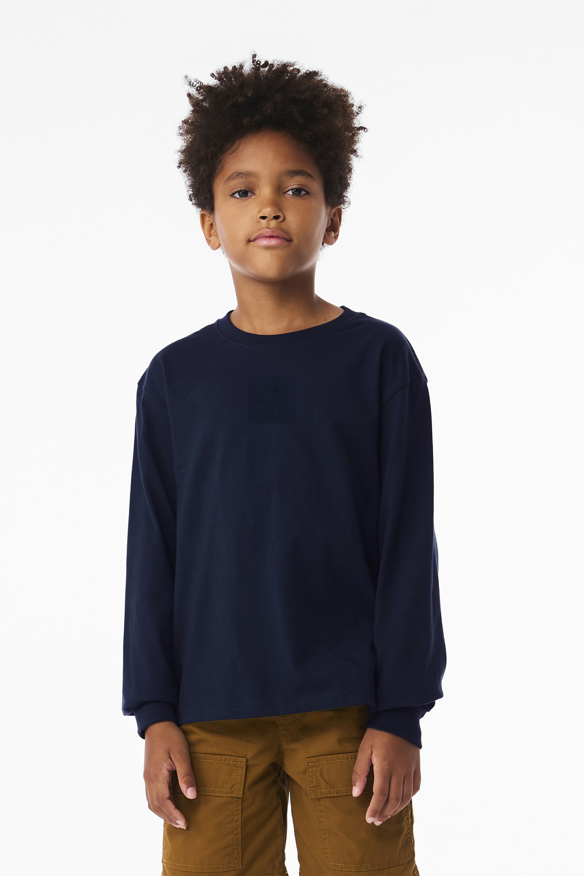 BELLA+CANVAS Youth 6-Ounce Heavyweight Long Sleeve Tee BC3511Y 65