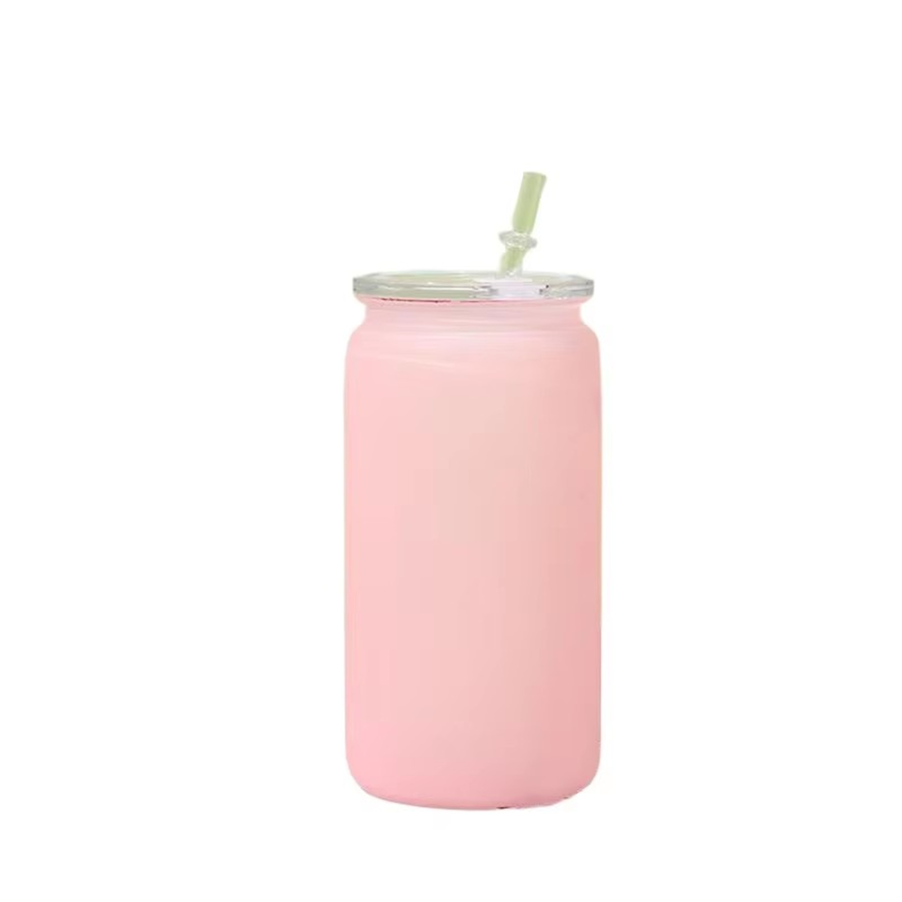 16oz Plastic Mason cup with straw 5