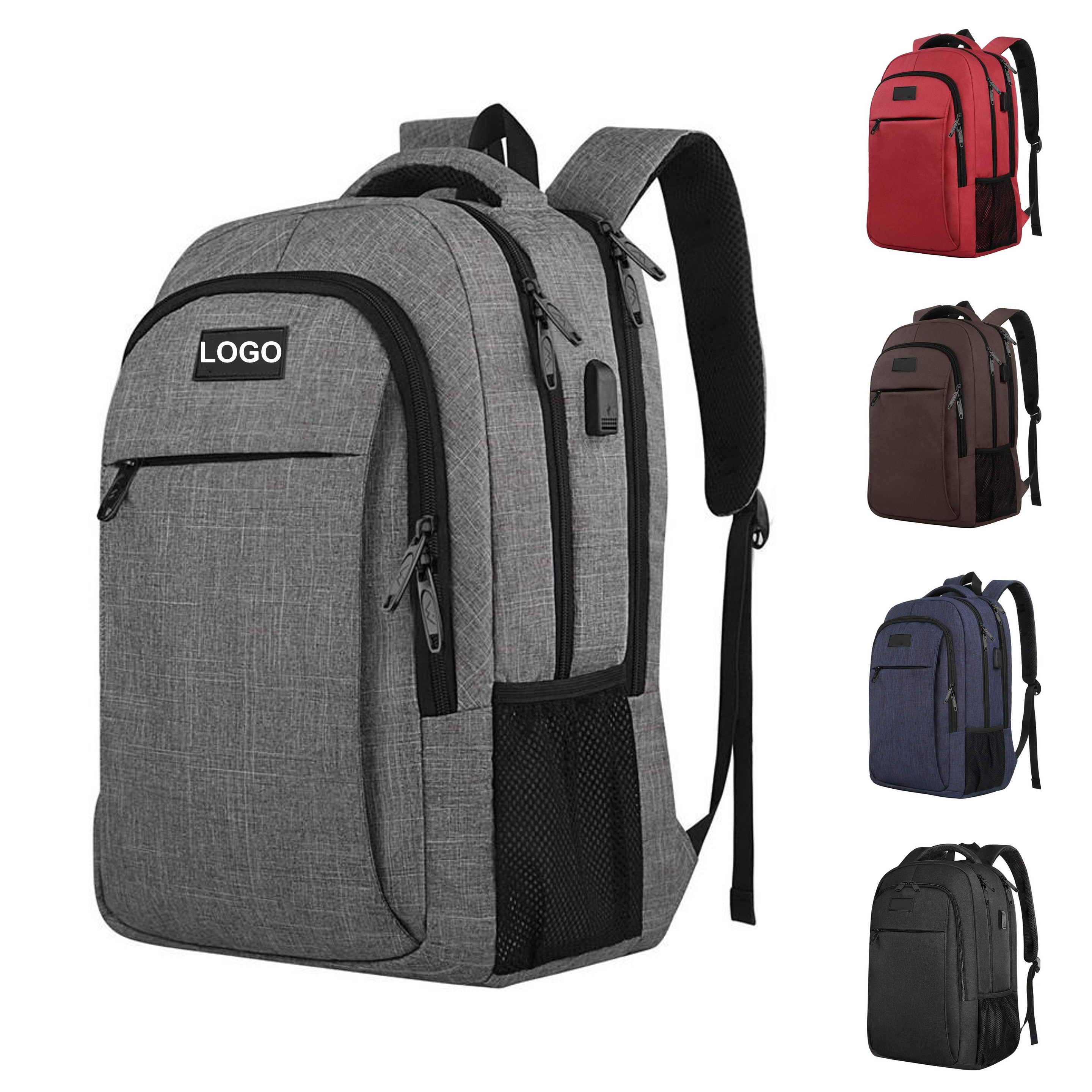 Business Anti Theft Slim Durable Laptop Backpack (direct import) 2
