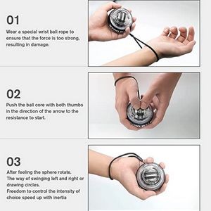 Wrist Power Gyroscopic Ball 2
