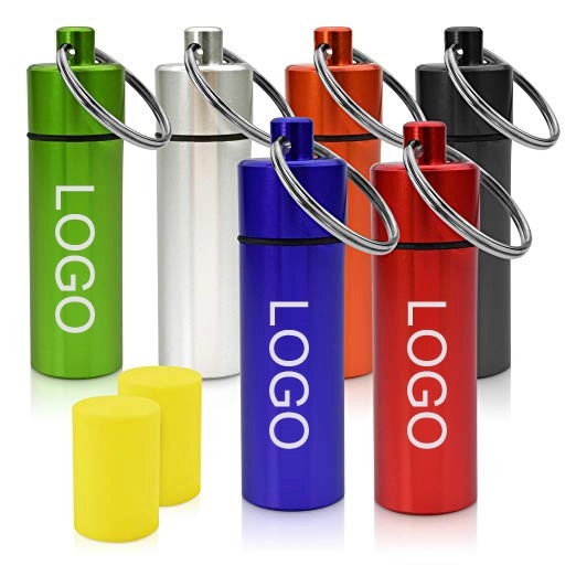 Yellow Ear Plugs in Metal Canister 1