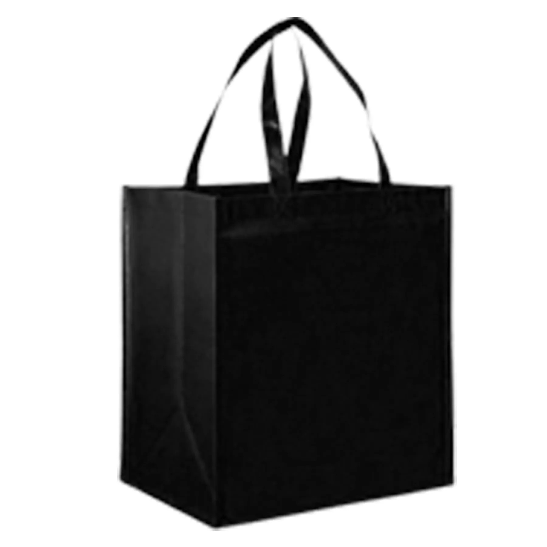 Laminated Grocery Tote Bag W/ Plastic Board Insert 3