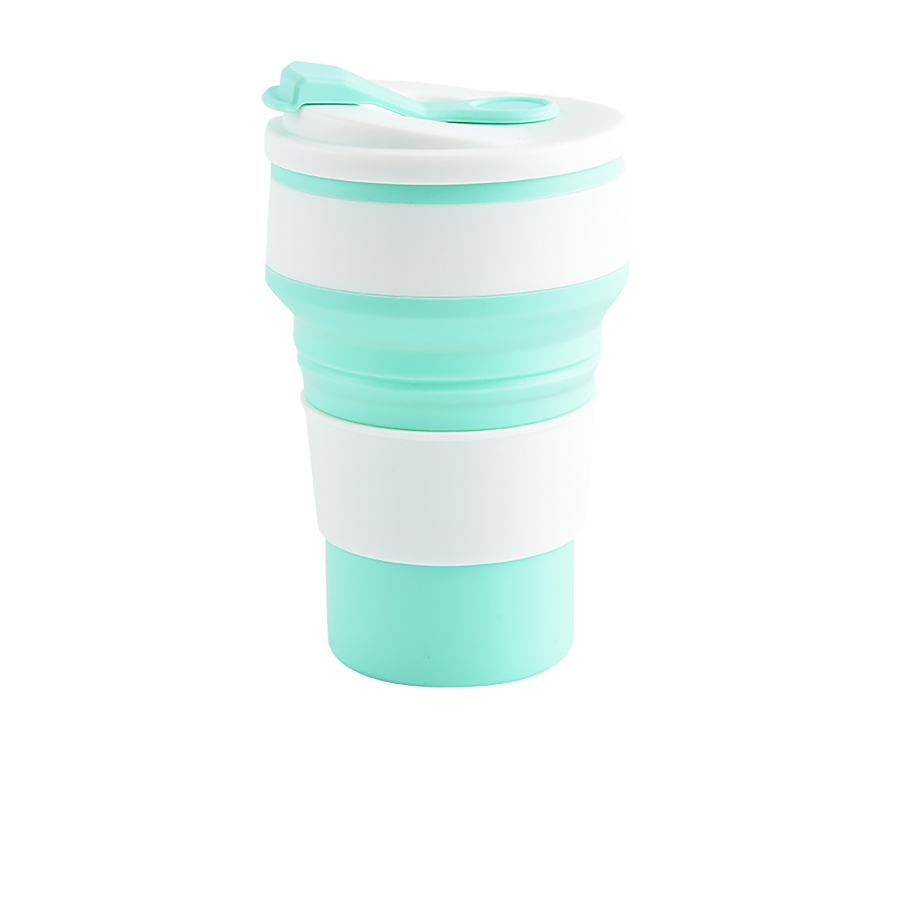 Foldable 12 oz Silicone Travel Cup 6