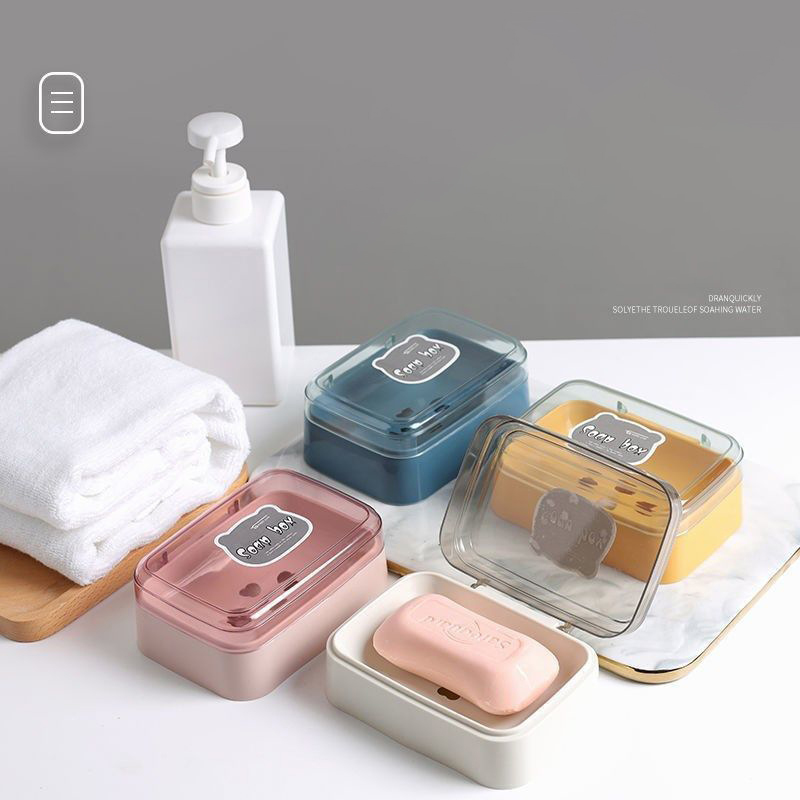 Colorful Custom Travel Water-Tight Locking Soap Dish 1