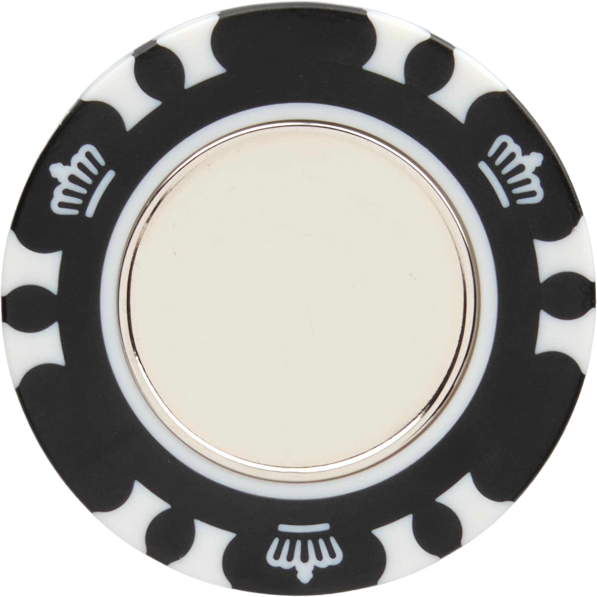 Recycled Poker Chip w/ Metal Ballmarker 57