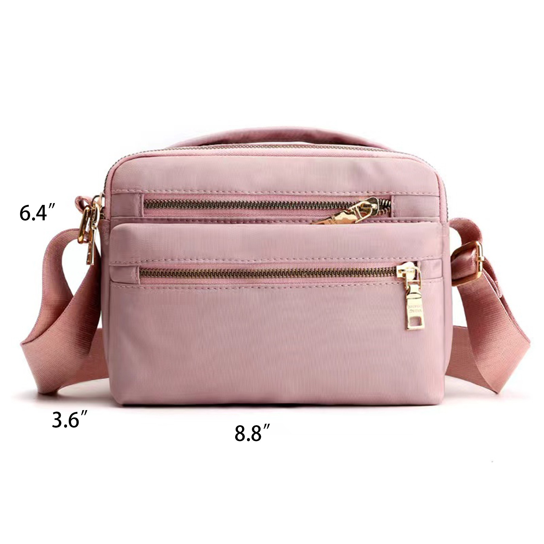 Adjustable Strap 4 Zipper Belt Bag 2