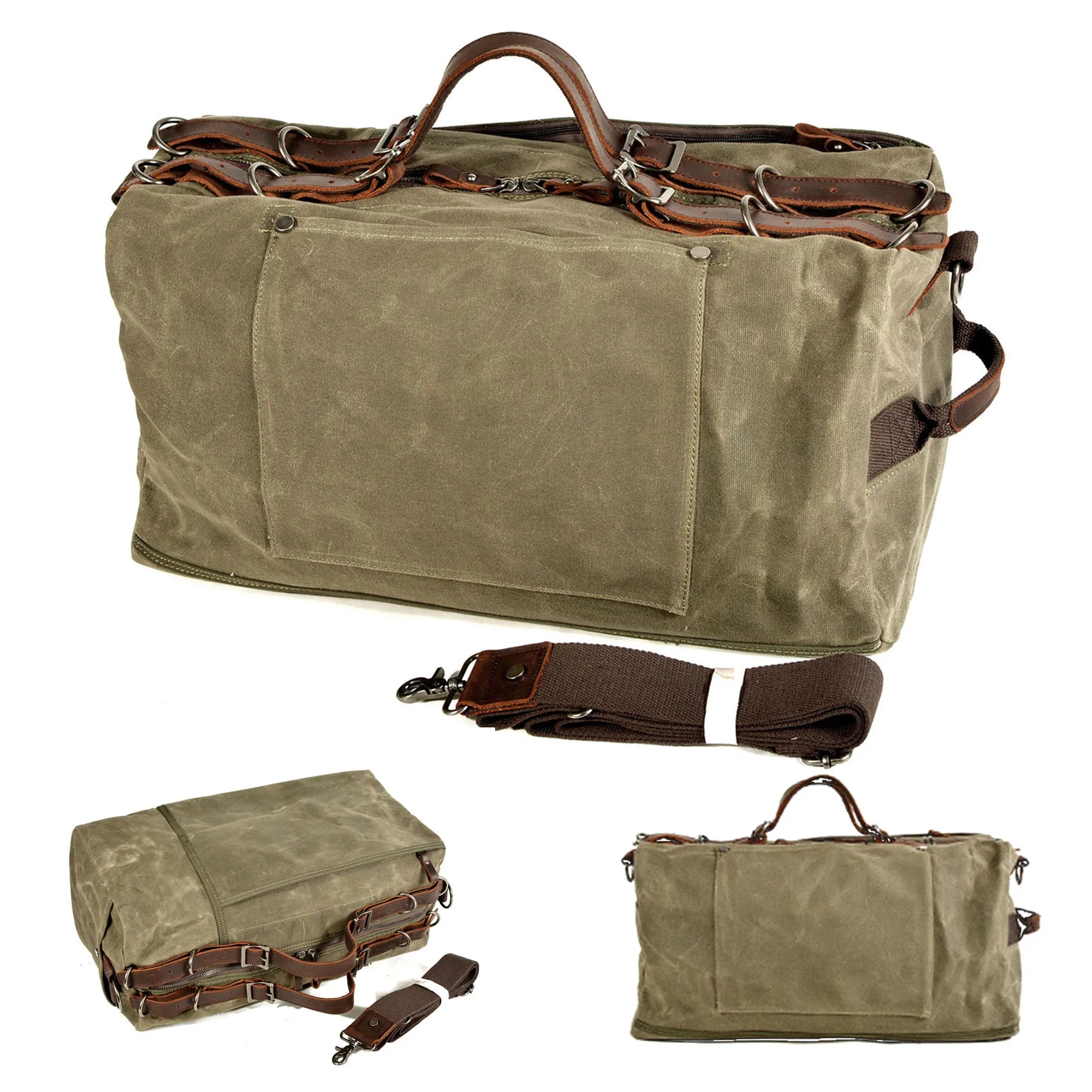 Canvas waterproof duffel bag 3