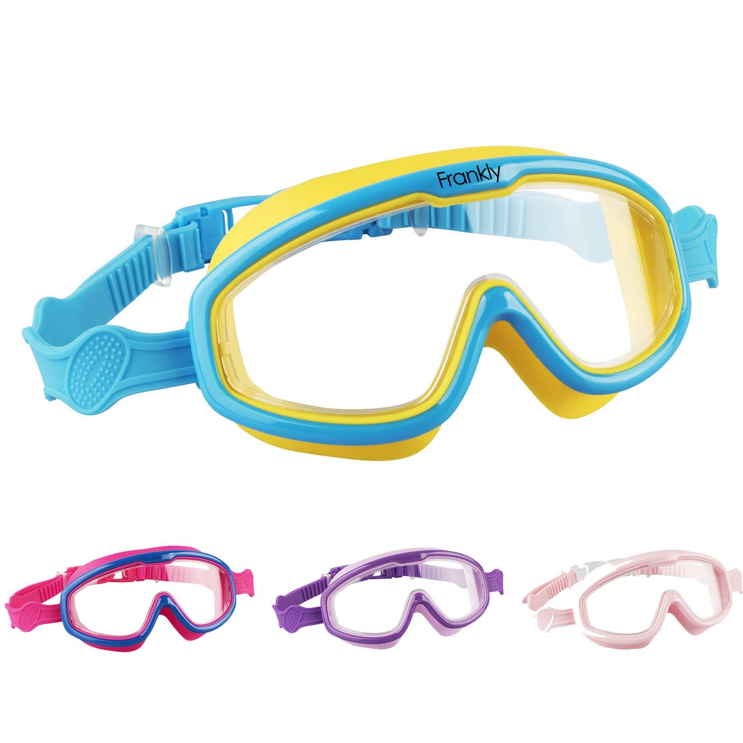 Swim Goggles Anti-Fog For Kids 3-15