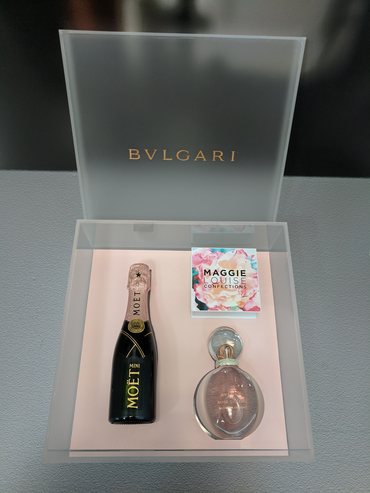Custom Printed Full Color 2-Piece Soft Touch Luxury Gift Box - 4x4x2 5