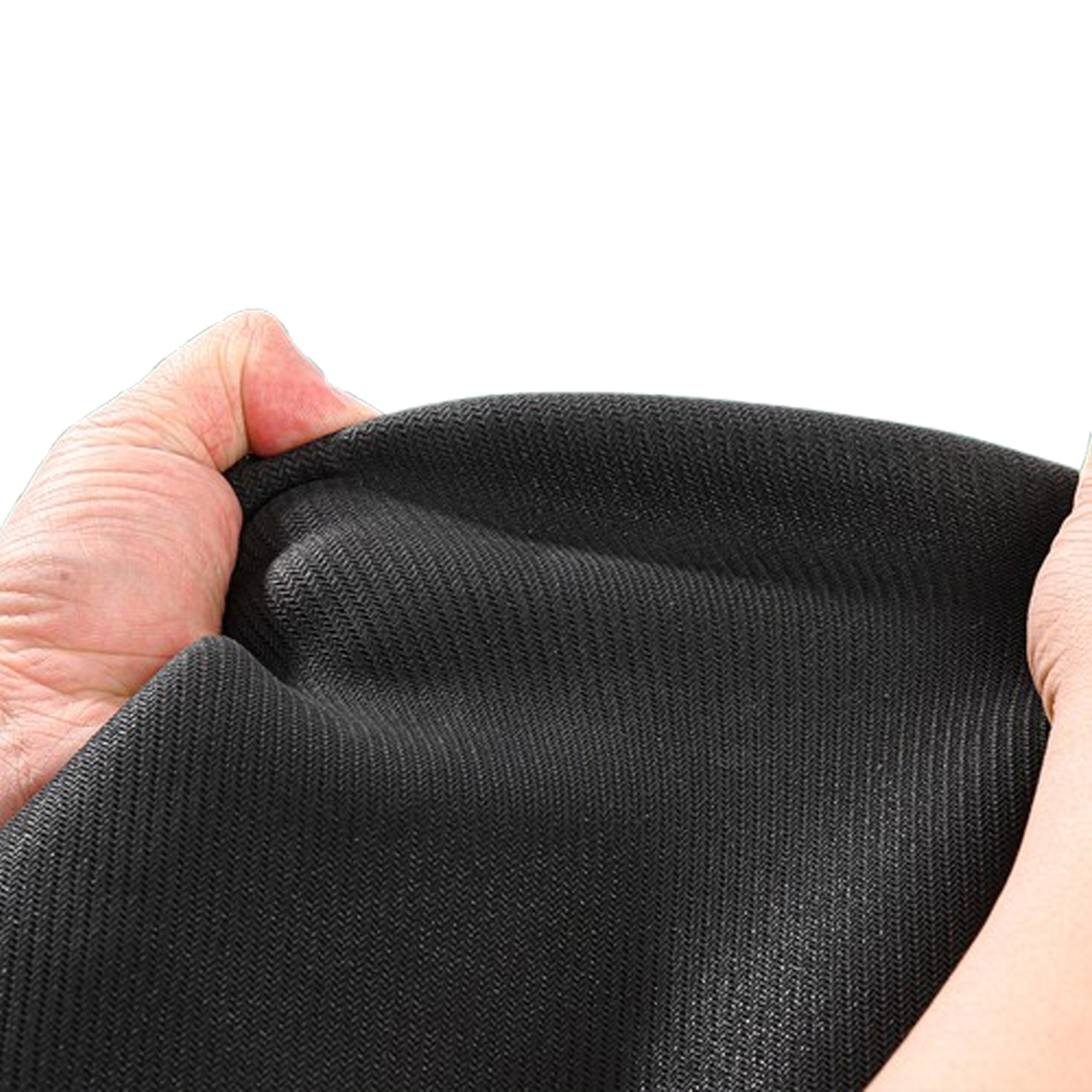 Comfortable All-Black Desktop Mouse Pad 2