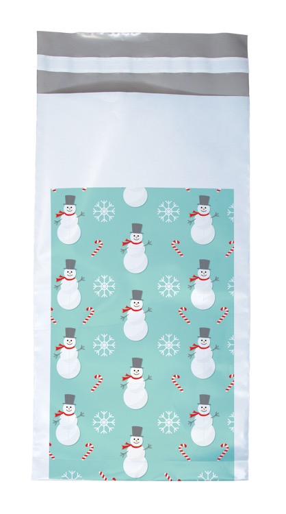 Snowmen Seasonal Predesigned Poly Mailer (6.75 x 12) 2