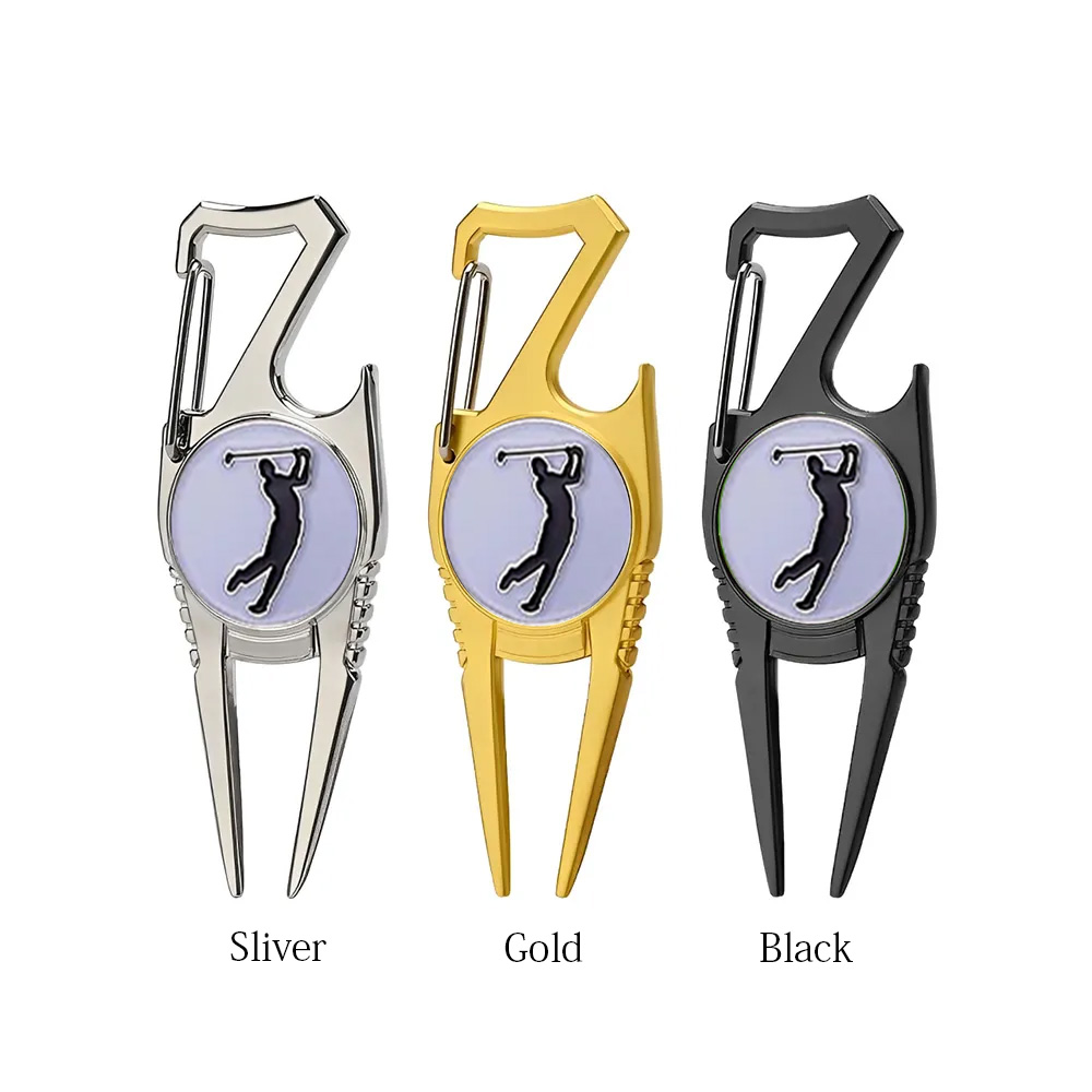 High-Quality Soft Enamel Golf Divot Repair Tool 3