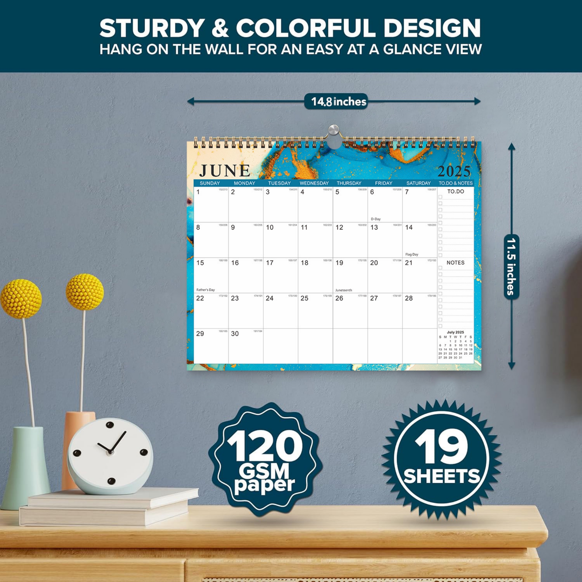 2025 Wall Calendar 1