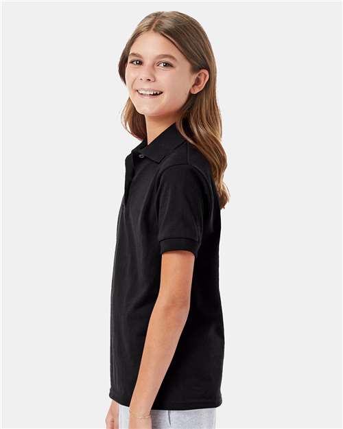 Youth EcoSmart® Jersey Polo - 054Y 6