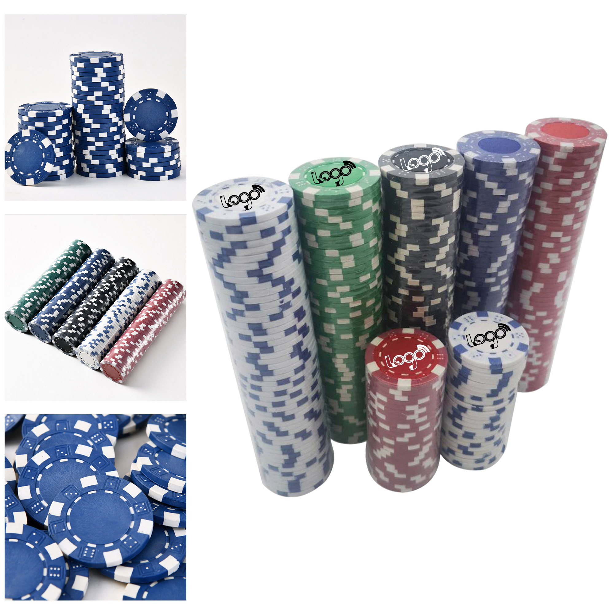 Vibrant and Durable Poker Chips with Customization Options 2