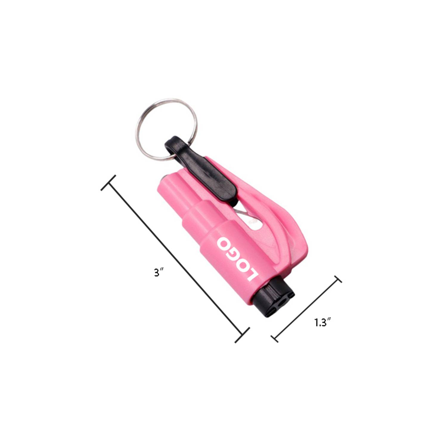 Mini Whistle Window Breaker Keychain Lifesaving Hammer 4