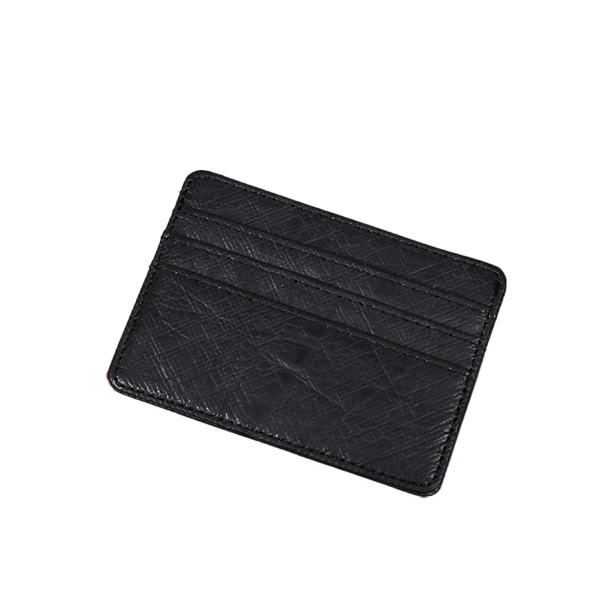 PU Leather Minimalist Wallet Card Holder MOQ30pcs 5