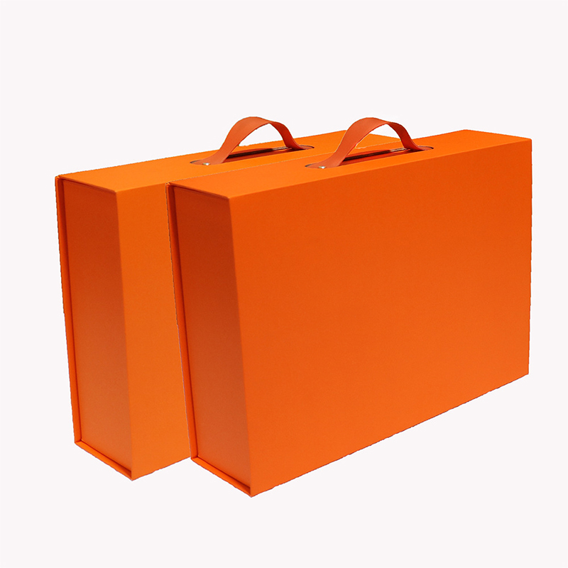 6 pieces of high-end portable gift box clamshell box packing box 3