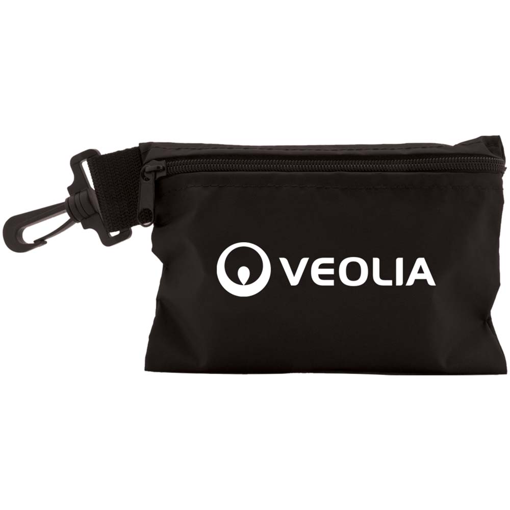 Zippered Valuables Clip on Pouch 3