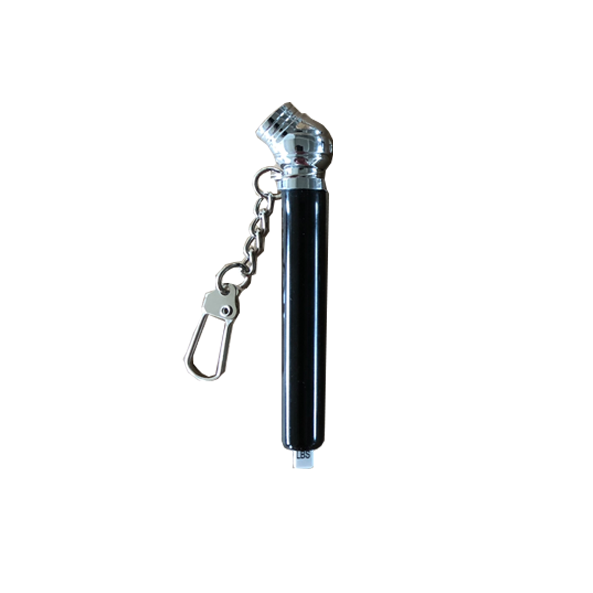 Aluminum Pen Size Tire Gauge with Keychain (Reads 10-50 PSI) 6