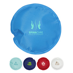 Round Nylon-Covered Hot/Cold Pack 24