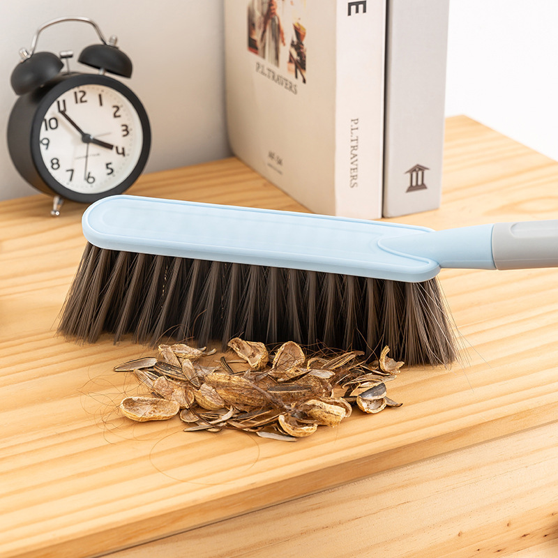 Home multifunctional long handle soft fur bed brush 6