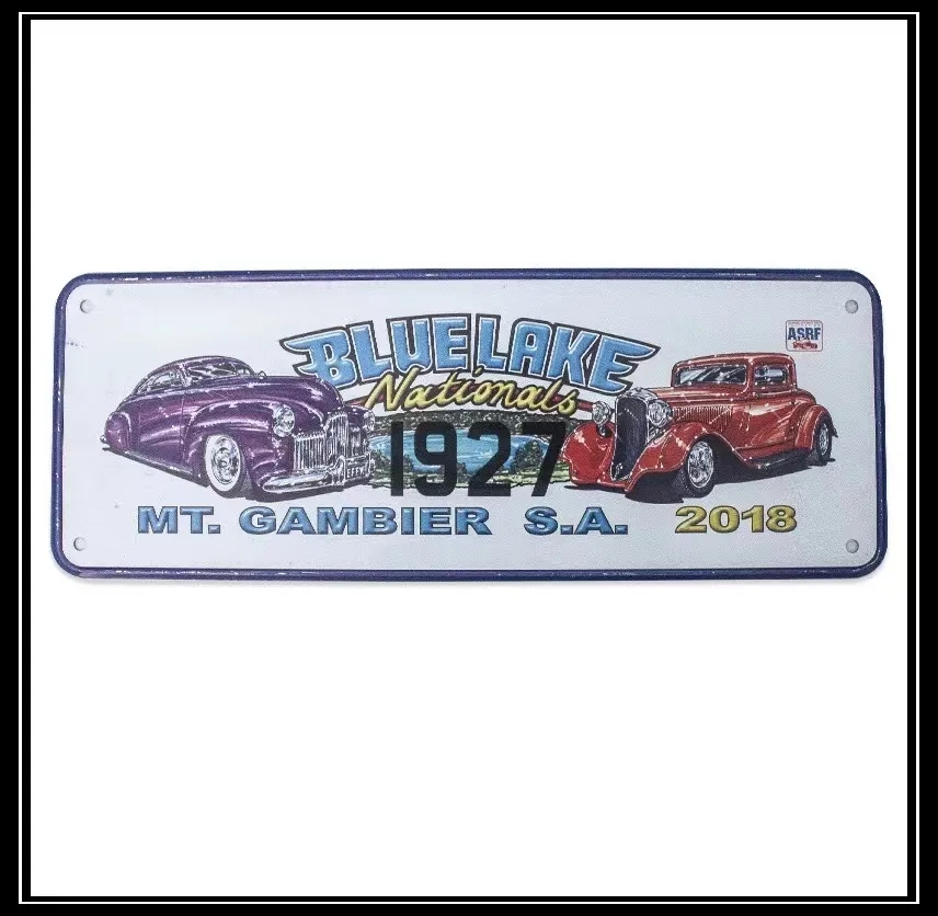 Embossed Custome License Plate 3