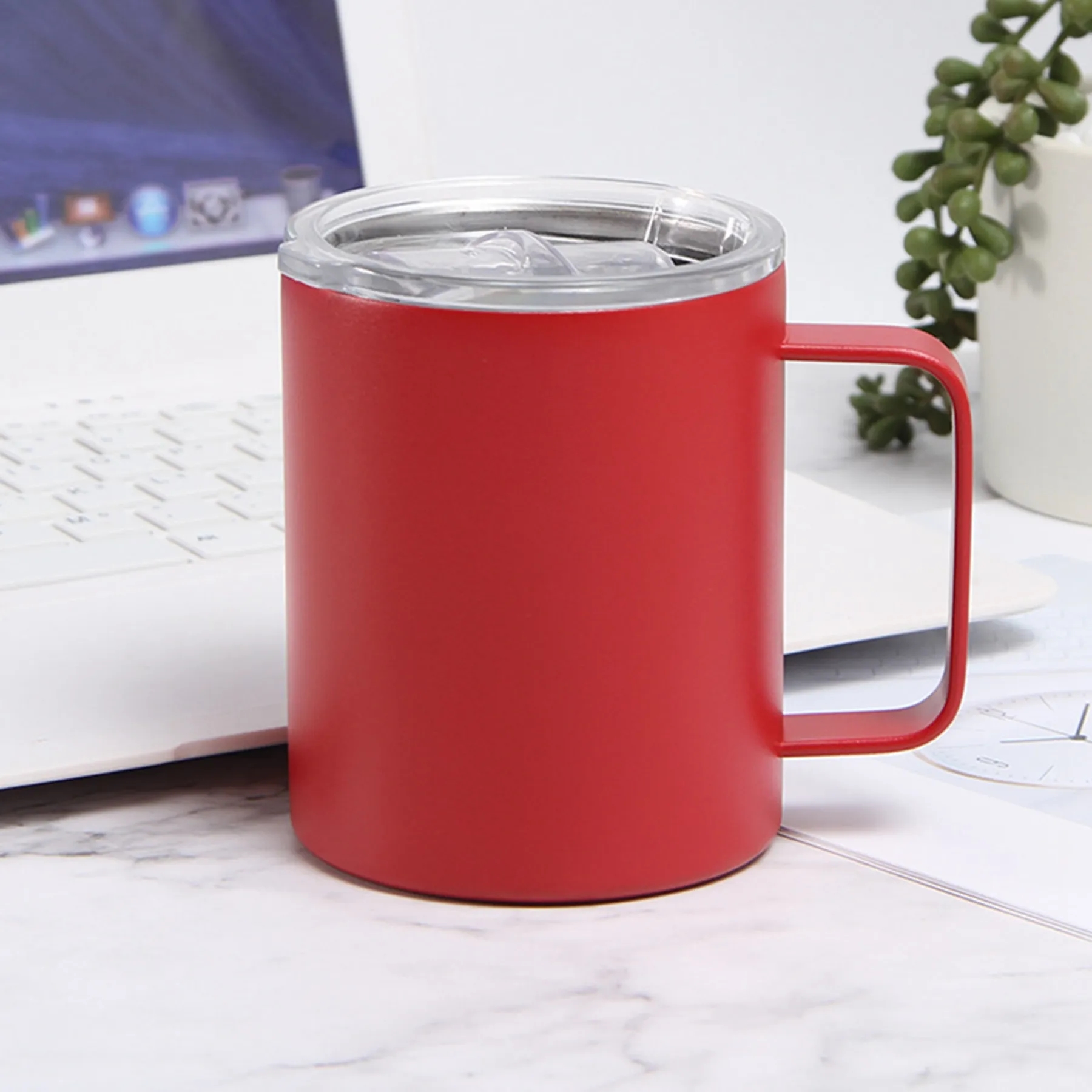 12 Oz. Double Wall Stainless Steel Vacuum Coffee Mug 4