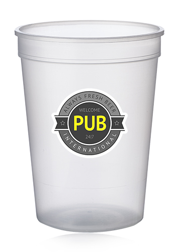 12 oz. Plastic Stadium Cups 41