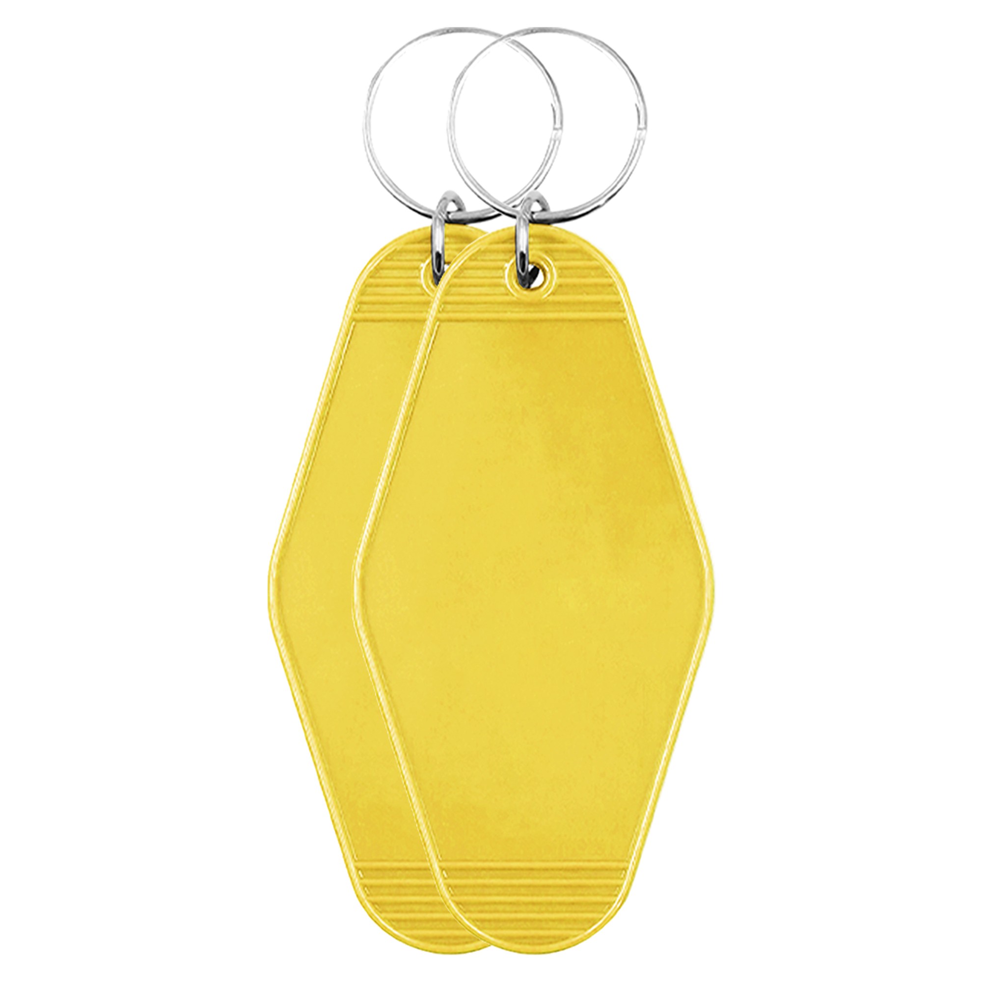 Diamond ABS Tag Hotel Keychain 3