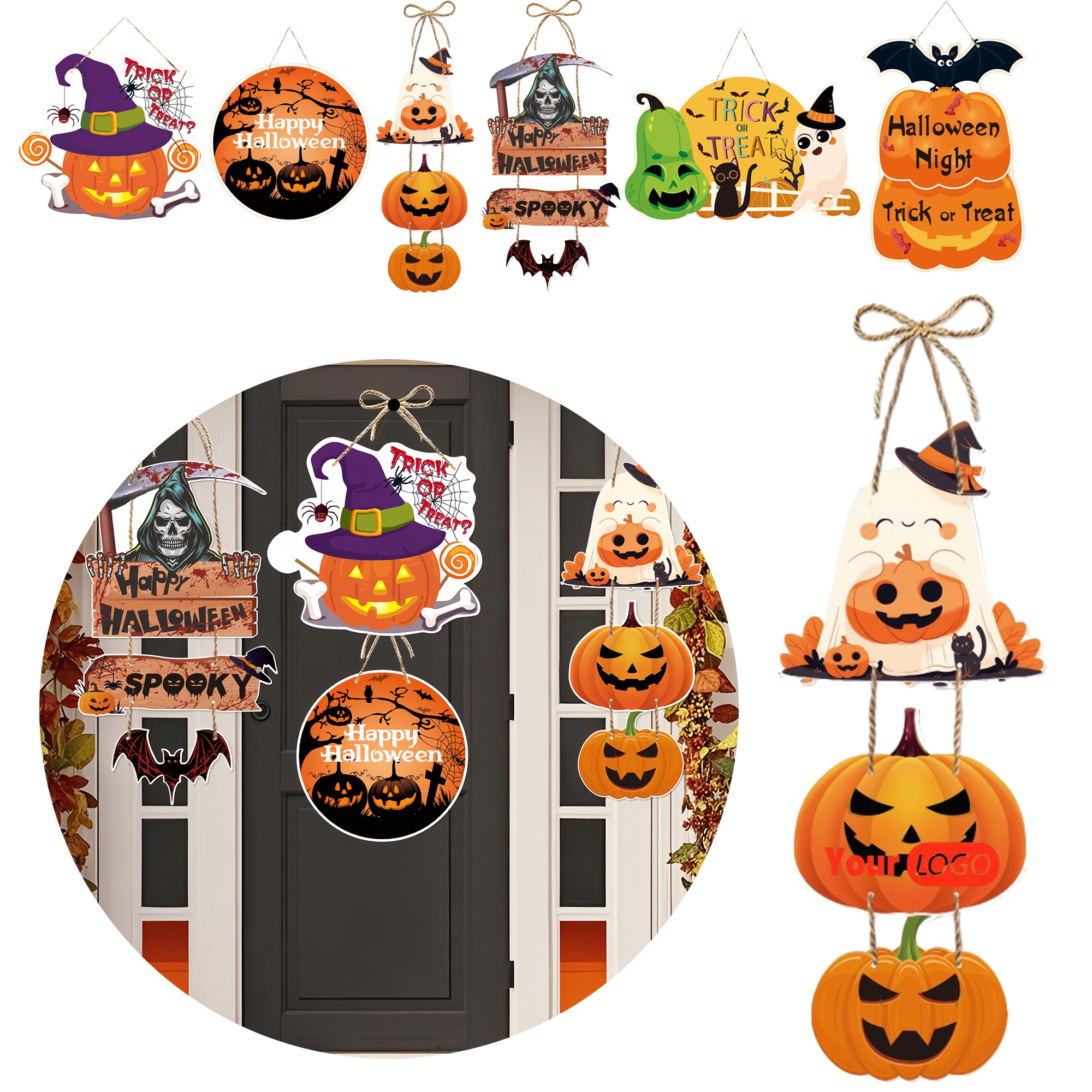 Halloween Party Door Hanger 2