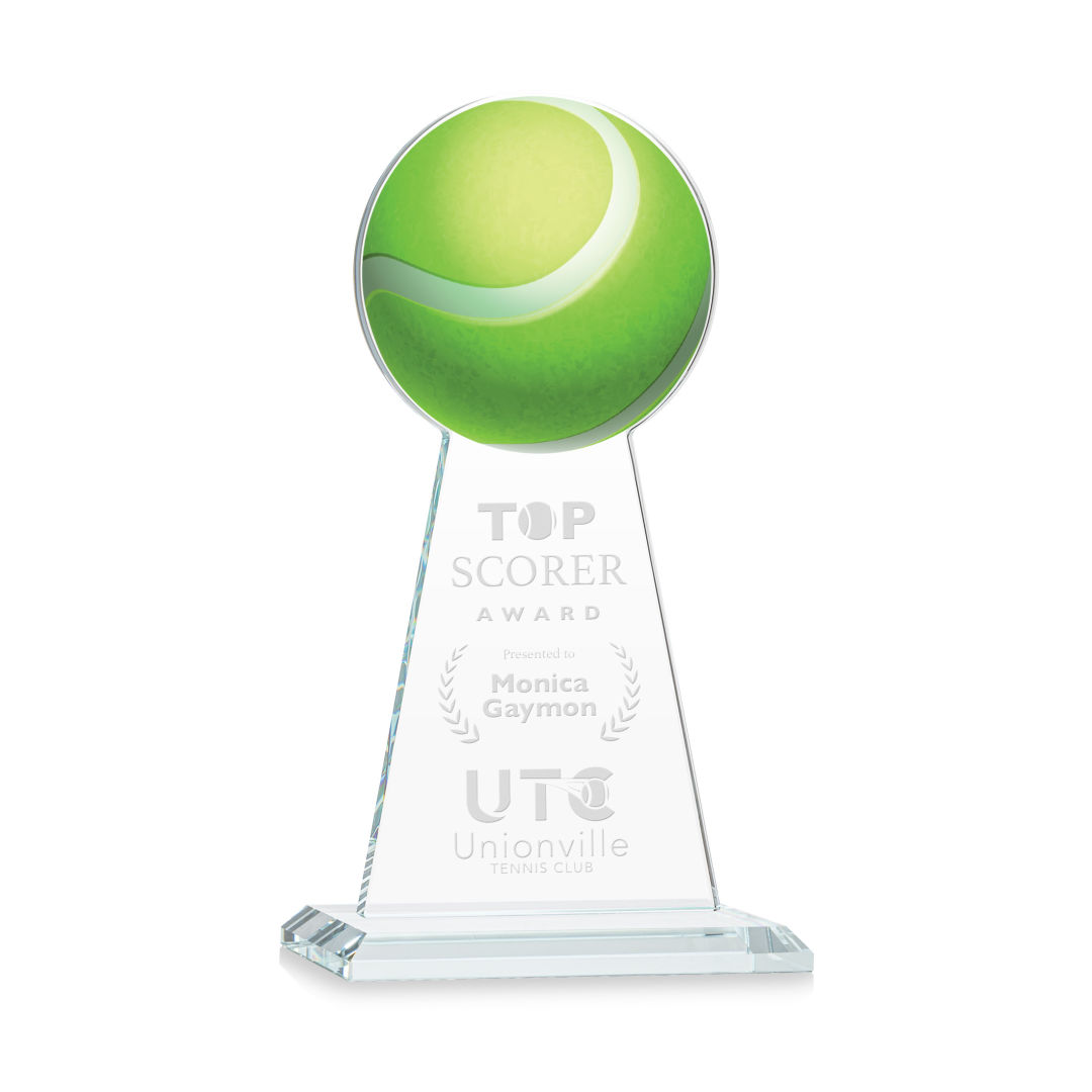 Edenwood Tennis Award - Clear 5
